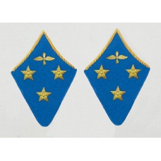 Петлицы командный состава, ВВС, Генерал-лейтенант, обр. 1940 г.
